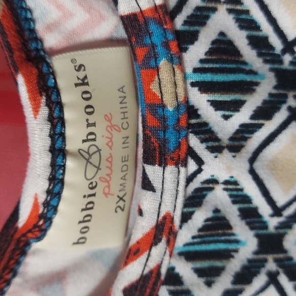 Southwestern Design Bobby Brooks Plus Size 2X Dress - Picture 2 of 2